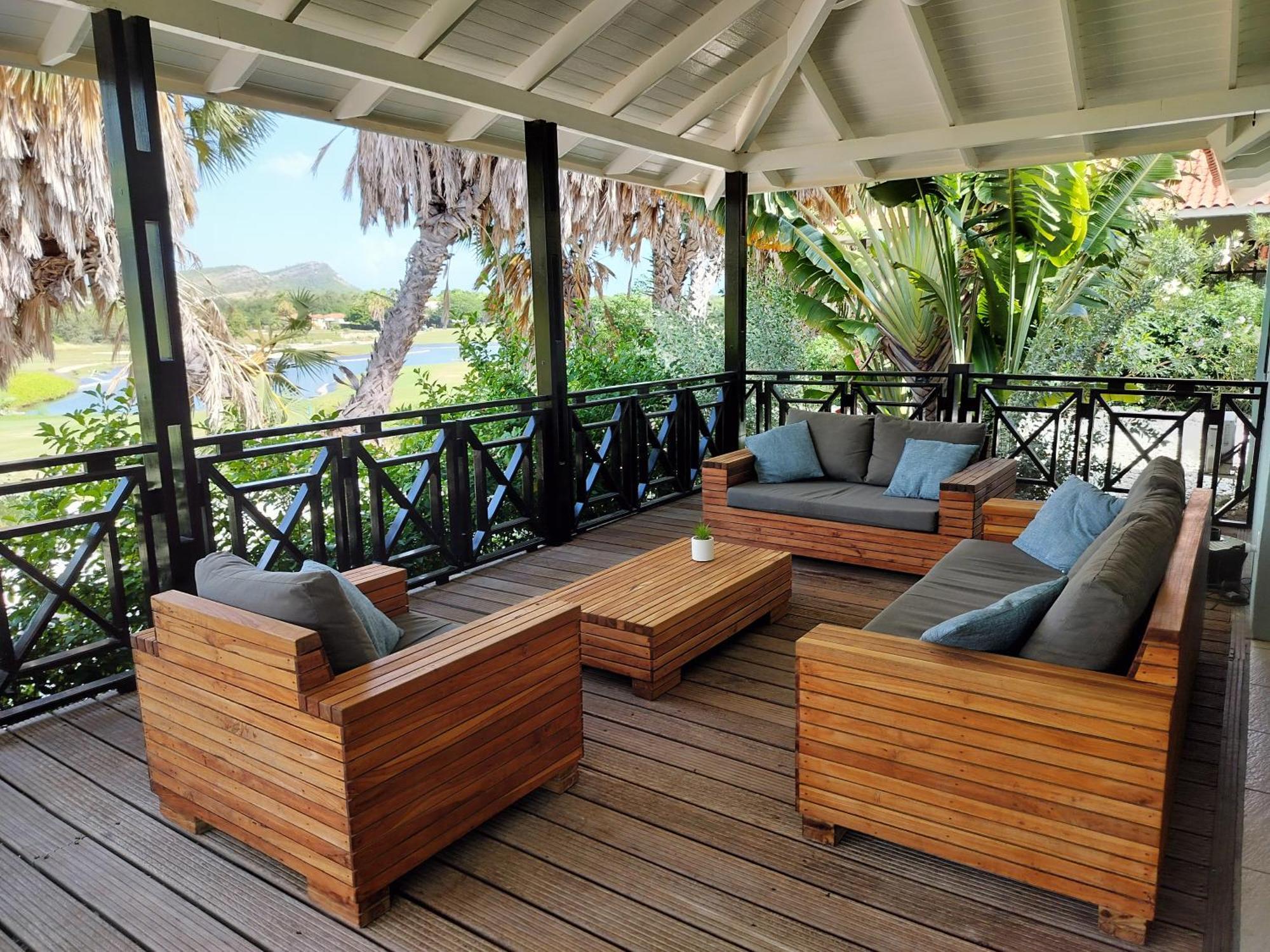 Blue Bay Beach Villa At Pool And Golfcourse Eksteriør bilde